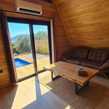 Ugni Blanc Uzum Baglari Ve Zeytinlikler Icinde Mini Bir Cennet Ve Tiny House Konseptli Havuzlu Ucgen Ev - крошечный дом - скрытый рай Vakantiehuis